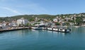 Famous Port of Prince Island Burgazada in the Marmara Sea, near Istanbul, Turkey
