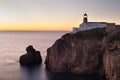 Famous Portugal lighthouse Royalty Free Stock Photo