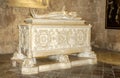 Tomb of Vasco da gama in the Belen monastery in Lisbon - Portugal