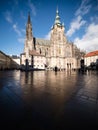 Famous Prague castle and St. Vitus gothic cathedral are top attractions in the Czech republic