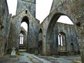 Famous Quin Abbey in Ireland