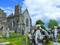 Famous Quin Abbey in Ireland