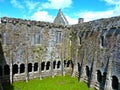 Famous Quin Abbey in Ireland