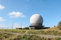 The famous Radar Dome on the Wasserkuppe Mountain Royalty Free Stock Photo