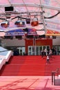 Famous Red Carpet Stairway At Palais Des Festivals Et Des Congres In Cannes