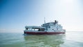 Red Funnel Ferry from The Isle of White Royalty Free Stock Photo