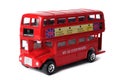 Famous Red London Bus Royalty Free Stock Photo