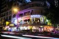 Famous restaurant in downtown phnom penh street in cambodia