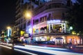 Famous restaurant in downtown phnom penh street in cambodia