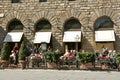 Famous restaurant in Florence, Italy Royalty Free Stock Photo