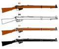 Famous rifle weapon WWII, UK