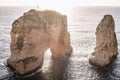 Famous rock in Beirut