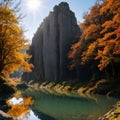 a famous rock formation in the Teutoburg Forest near Paderborn.