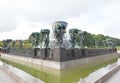 The famous rock sculpture park in Oslo