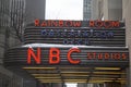 The famous Rockefeller Center is home to NBC studios, an observation deck, and the upscale nightclub Rainbow Room Royalty Free Stock Photo