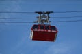 The famous The Roosevelt Island Tramway in New York Royalty Free Stock Photo