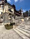 Famous royal castle Peles in Sinaia