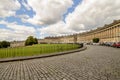 Famous Royal Crescent in Bath