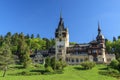 Famous royal Peles castle,Sinaia,Romania Royalty Free Stock Photo