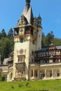 Famous royal Peles castle,Sinaia,Romania Royalty Free Stock Photo