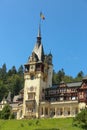 Famous royal Peles castle,Sinaia,Romania Royalty Free Stock Photo