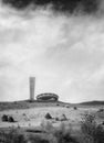 Buzludzha monument in Bulgaria