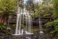 Famous Russel Falls, Mount Field National Park, Tasmania