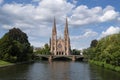 famous Saint-Paul church in Strasbourg