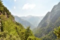 Famous Samaria Gorge, Crete Royalty Free Stock Photo