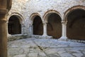 The famous San Fruttuoso abbay inside, Genova, Liguria, Italy