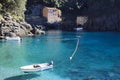 The famous San Fruttuoso bay view, Genova, Liguria, Italy, Europe