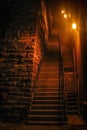 Famous scary stairs featured in The Exorcist movie