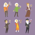 Famous Scientists Of The History Set