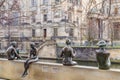 Famous sculpture Bathers on the Spree in Berlin