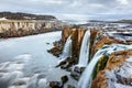 Famous Selfoss waterfall