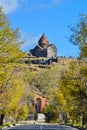 Famous Sevanavank Monastery on Sevan Lake in Armenia Royalty Free Stock Photo