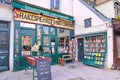 The famous Shakespeare and Company bookstore
