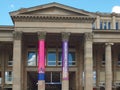 Shopping Mall named KÃÂ¶nigsbau Passagen in the city center Stuttgart in Germany with columns