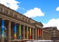 Shopping Mall named KÃÂ¶nigsbau Passagen in the city center Stuttgart in Germany with columns