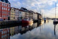 Famous shot of the Nyhan canal- copenhaghen - Denmark