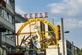 Famous sign Cafe Keese at the Reeperbahn in Hamburg Royalty Free Stock Photo