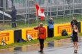 Famous Singer IMA at Montreal Grand prix Royalty Free Stock Photo