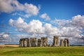 Famous site of Stonehenge United Kingdom Royalty Free Stock Photo