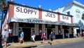 Famous Sloppy Joes Bar in Key West - KEY WEST, USA - APRIL 12, 2016 Royalty Free Stock Photo