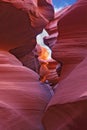 Famous slot canyon
