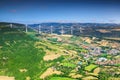 Famous spectacular viaduct of Millau, Aveyron region, France, Europe Royalty Free Stock Photo