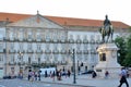 Famous square in the city of Porto