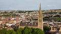 The famous St Eugene& x27;s Cathedral Derry Spire Cross