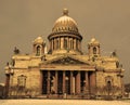 The famous St. Isaac cathedral