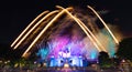 The Famous Stars Firework Of Hong Kong DisneyLand
